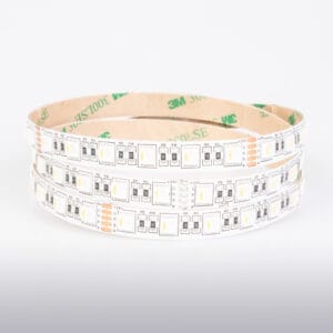 Arc LED 72 LED/m 24V IP20 15W 10mm PCB RGB Warm White LED Strip (3000K)