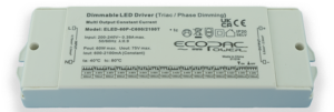 Ecopac 60W 600mA-2100mA Constant Current Premium Triac Dimmable LED Driver