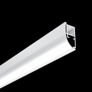 ARC-C2PA 2 Metre Curved 2 Part Architrave LED Profile (White)