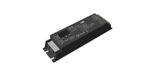 Arc LED 12-48VDC 4 Channel DMX Decoder (Black) RJ45 In/Out