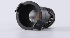 Arc LED 220V 3.2W 40mm Mini LED Downlight (Black)