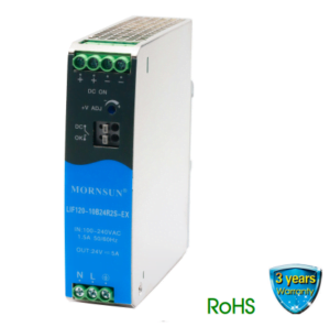 Arc LED 24V 120W Din Rail Mount Power Supply