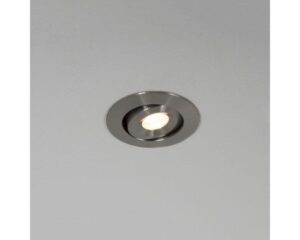 Arc LED 3W IP65 Mini Tiltable Downlight -Stainless Steel (24V Input)