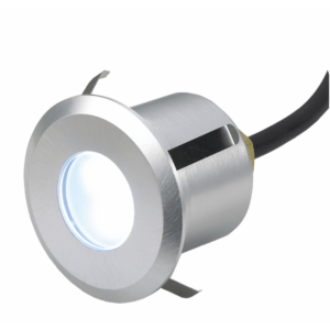 Arc LED Brushed Steel 1.8W IP65 RGB Ground LED Light (12V)