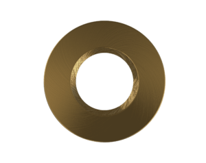 Arc LED DL190 Bezel (Antique Brass)