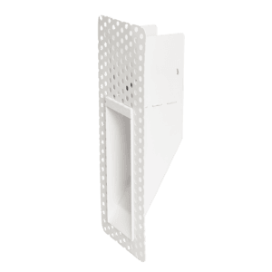 Arc LED GU11 Anti-Glare Plaster in LED Wall Light (White)