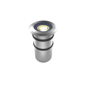 Arc LED Stainless Steel (316) 1W IP68 Ground Light (350mA)- 3000K