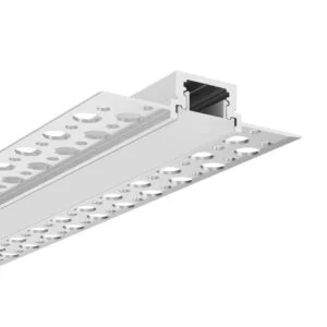 ARC-PB12 Plaster in Flush Mount LED Profile with Extra Thick Diffuser