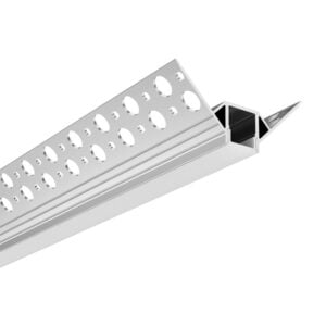 ARC-PBCO Outside Corner Plaster-In Aluminium LED Profile