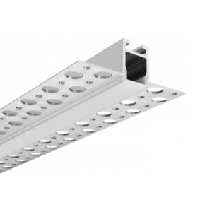 ARC-PB-F 2 Metre 10.5mm Plaster in LED Profile with Flange (Silver)