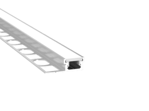 ARC-TI12 2 Metre Flush Tile in LED Profile (Silver)