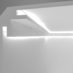 Eleni Lighting EL203 LED Linear Cornice (White)
