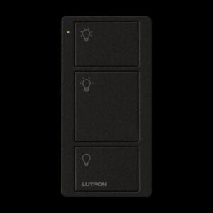 Lutron - Pico RF Lights 3 Button - Black