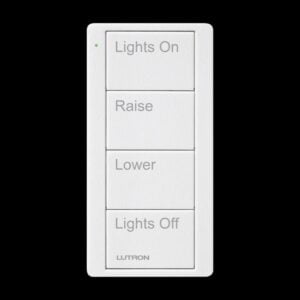 Lutron - Pico RF Lights 4 button Scene - Arctic White