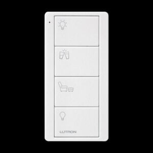 Lutron Pico RF RA2 4 Button Room Family (Arctic White)