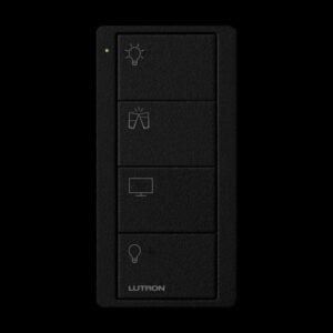 Lutron Pico RF RA2 4 Button Room Living (Black)