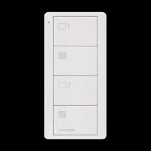 Lutron - Pico RF shades 4 button Zone - Arctic White
