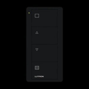 Lutron - Pico RF Shades 4 Button Zone - Black