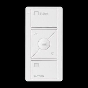 Lutron - Prico RF Shades 2 Button Horizontal - Arctic White