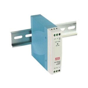 Meanwell 24V 10W DIN Rail Power Supply (White)