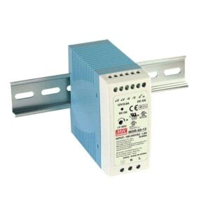 Meanwell 24V 60W DIN Rail Power Supply (White)