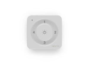 NEXTA-Tech TOUCH-4DIM Miniaturized 4-Channel Single Colour RF Wall Control (Battery)