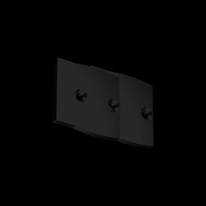 Pair of End Caps for ARC-DUAL-BLK (Black)