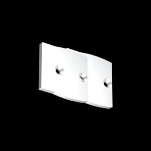Pair of End Caps for ARC-DUAL-WHITE (White)