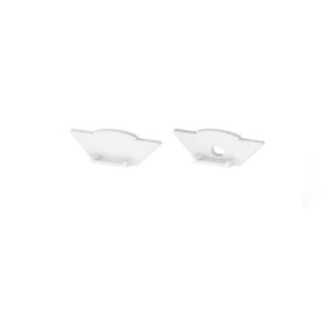 Pair of End Caps for ARC-UEC (White)