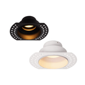 IP65 Fire Rated Round Gu10 Plaster In LED Downlight