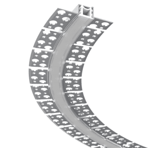 2 Metre Bendable Plaster in Profile Top & Side Bend - 11.2mm Internal