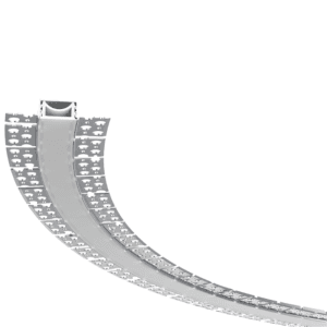 2 Metre Bendable Plaster in Profile Top & Side Bend - 21.2mm Internal