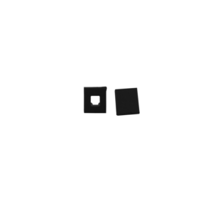 Pair of End Caps for ARC-NANO Profile (Black)