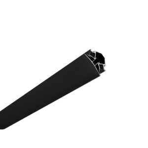 2 Metre Mini 2 Way Corner Profile with Wide Angle Diffuser
