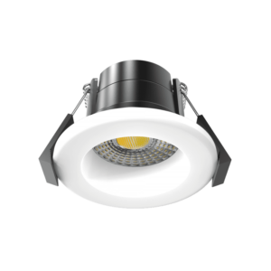 3W Fire Rated IP65 2700-6500k Mini LED Downlight - White Bezel Included