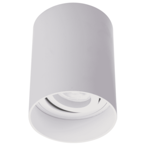 Arc LED Surface Mount GU10 Round Downlight (Sand White)